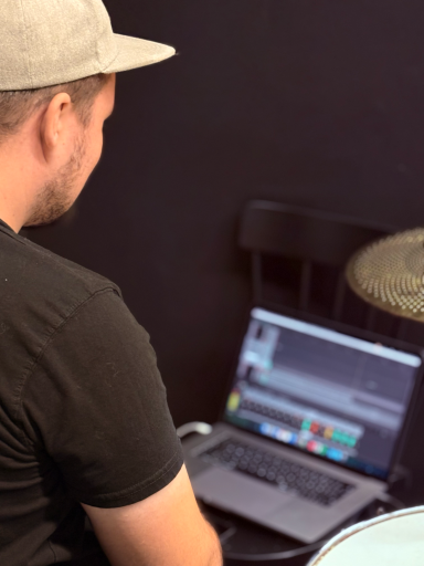 Pierre beim Recording